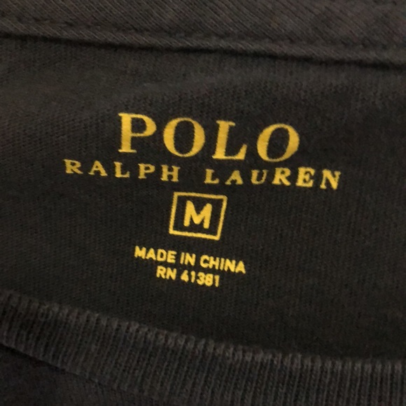Polo Ralph Lauren long sleeve pocket logo T-shirt - Picture 3 of 3